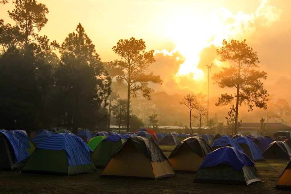 camping montagna
